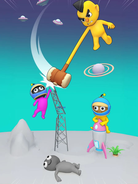 Stretchy Shots - Gameplay image of android game