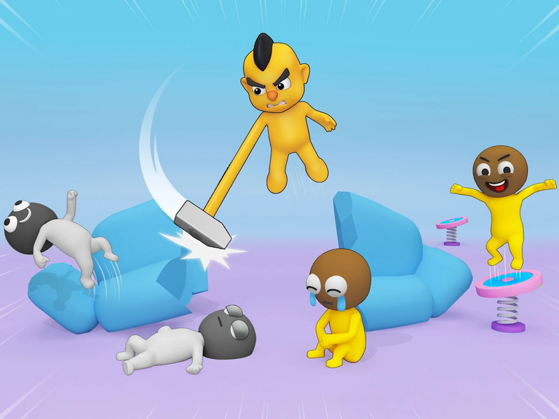 Stretchy Shots - Gameplay image of android game