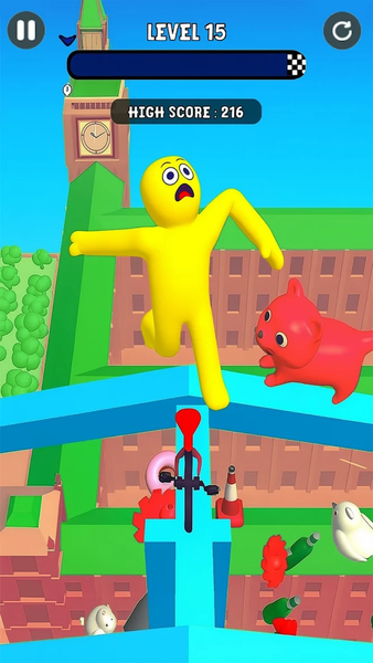 Drop Dude - Gameplay image of android game