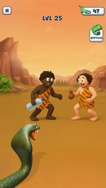 Lizard Feast - Gameplay image of android game