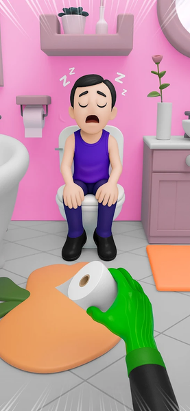 Sleepy Guy: Wake-Up Chaos - Gameplay image of android game