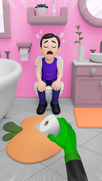 Sleepy Guy: Wake-Up Chaos - Gameplay image of android game