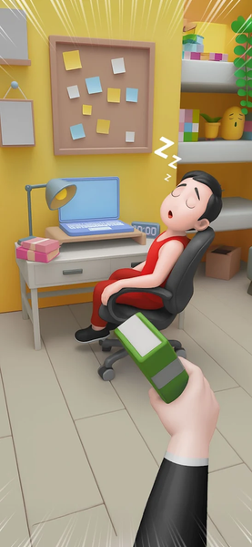 Sleepy Guy: Wake-Up Chaos - Gameplay image of android game