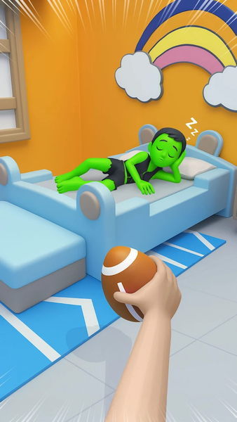 Sleepy Guy: Wake-Up Chaos - Gameplay image of android game