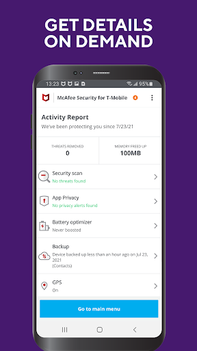 McAfee® Security for Metro® - عکس برنامه موبایلی اندروید