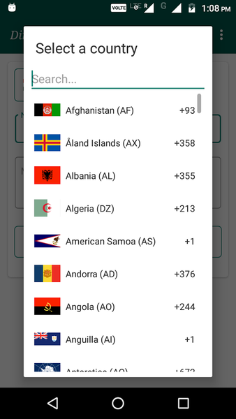 Direct Message - DM - Image screenshot of android app