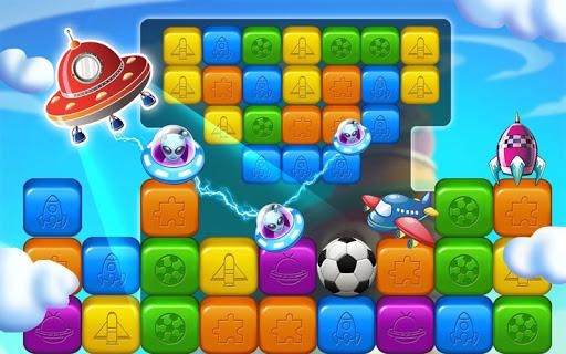 Toon Cube Collapse - Gameplay image of android game