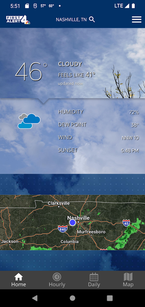 WSMV 4 FIRST ALERT Weather - Image screenshot of android app