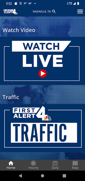 WSMV ۴ FIRST ALERT Weather - عکس برنامه موبایلی اندروید