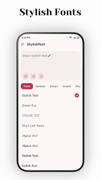 Stylish Text - Letter Fonts - Image screenshot of android app