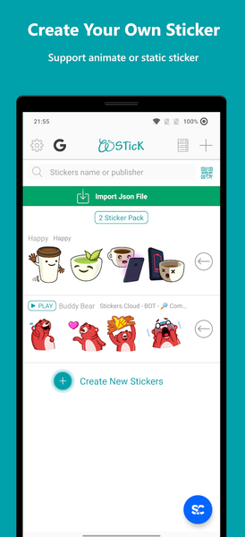 WSTicK - Sticker Maker - عکس برنامه موبایلی اندروید
