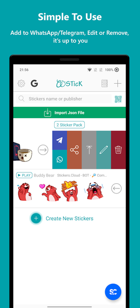 WSTicK - Sticker Maker - Image screenshot of android app