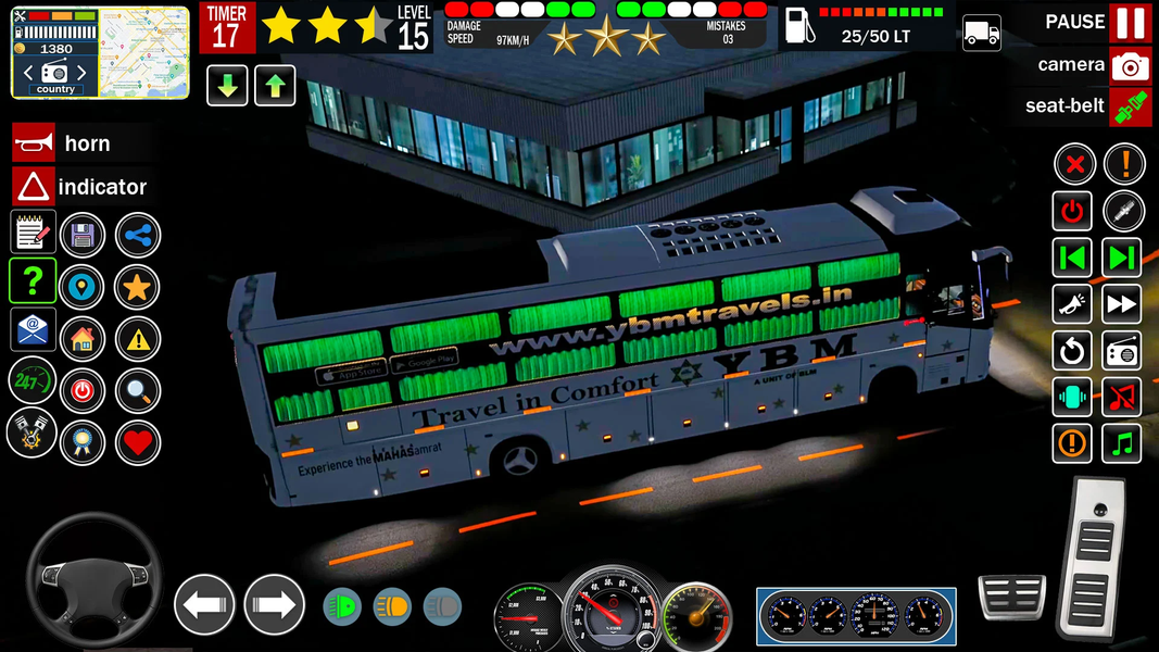 Road Bus Games Bus Driving - Gameplay image of android game