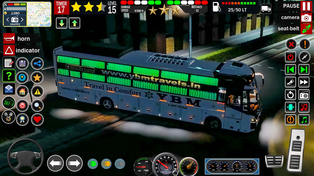 Road Bus Games Bus Driving - Gameplay image of android game