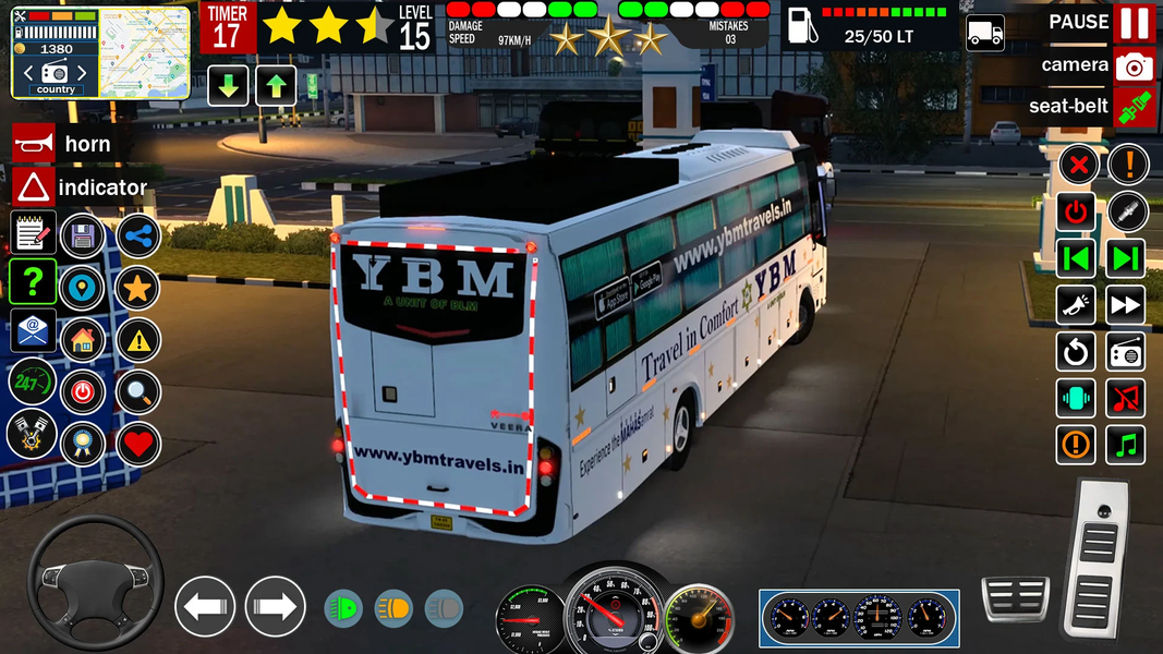 Road Bus Games Bus Driving - Gameplay image of android game