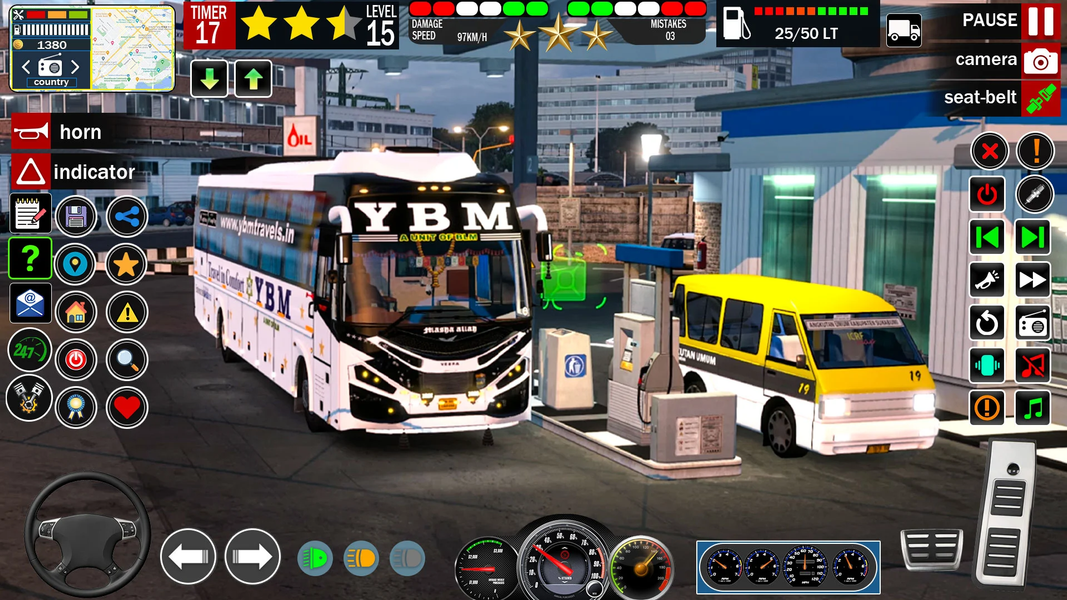 Road Bus Games Bus Driving - Gameplay image of android game