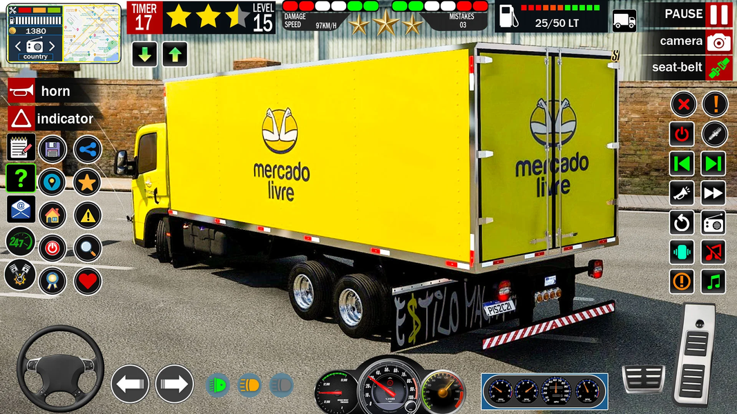 City Truck Game ۳D Cargo Truck - عکس بازی موبایلی اندروید