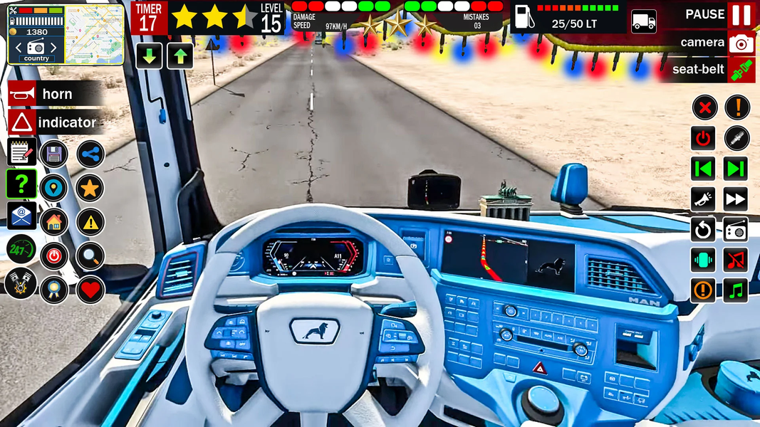 City Truck Game ۳D Cargo Truck - عکس بازی موبایلی اندروید