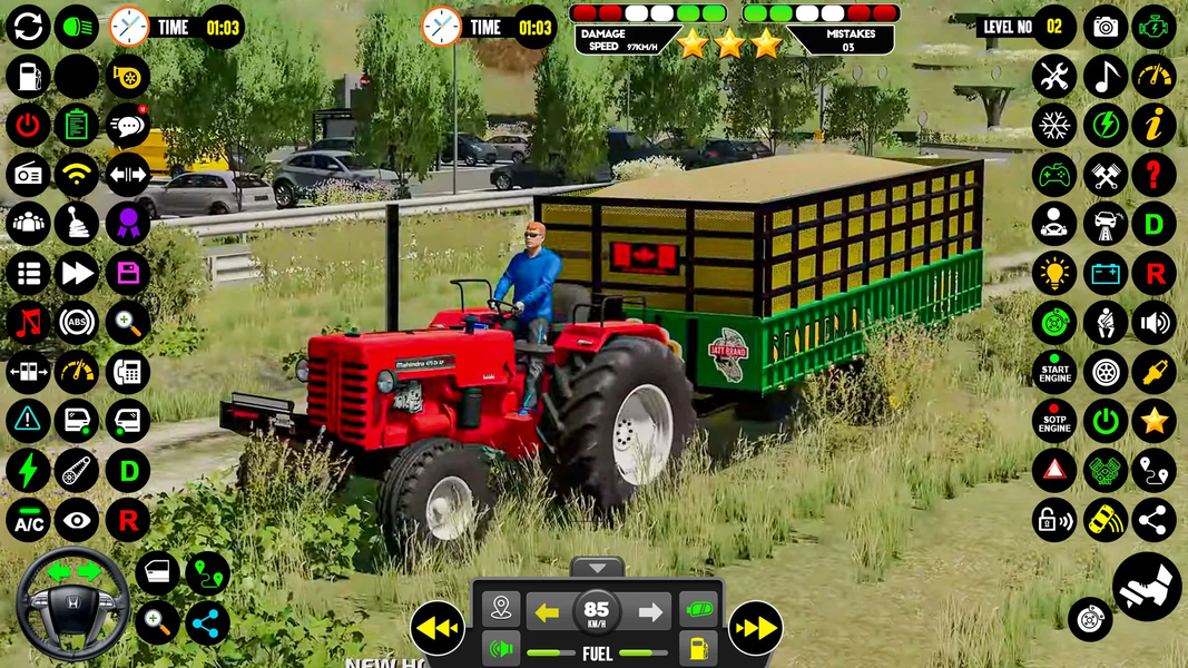 Farm Simulator ۳D Tractor Game - عکس بازی موبایلی اندروید