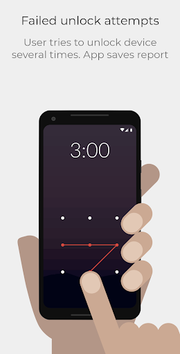 WTMP — Who touched my phone? - عکس برنامه موبایلی اندروید