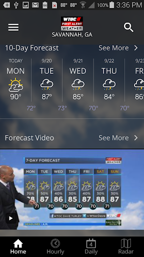 WTOC First Alert Radar - عکس برنامه موبایلی اندروید