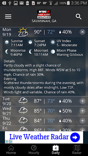 WTOC First Alert Radar - عکس برنامه موبایلی اندروید
