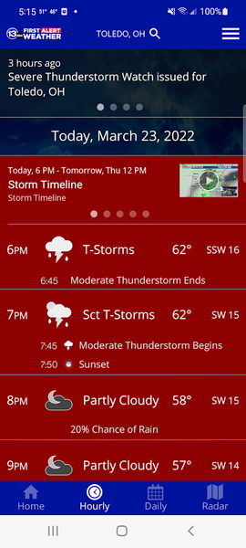 ۱۳abc First Alert Weather - عکس برنامه موبایلی اندروید