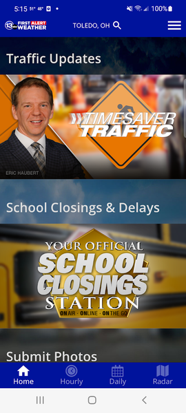 ۱۳abc First Alert Weather - عکس برنامه موبایلی اندروید