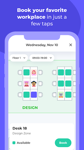 Ciao - work hybrid - عکس برنامه موبایلی اندروید