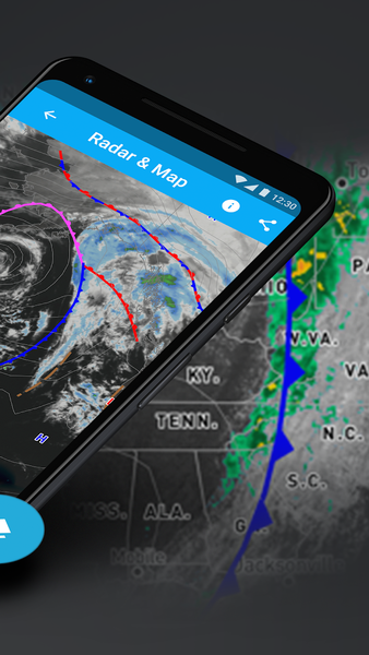 Weather Underground - پیش‌بینی آب و هوا - عکس برنامه موبایلی اندروید