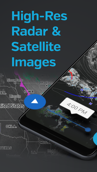 Weather data & microclimate : - Image screenshot of android app