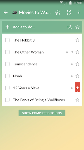 Wunderlist android wear online