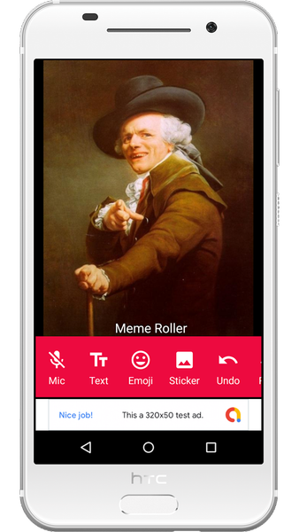 Meme Roller - عکس برنامه موبایلی اندروید