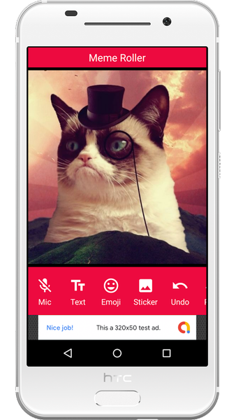 Meme Roller - عکس برنامه موبایلی اندروید
