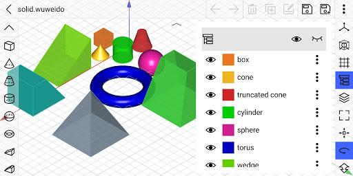 Wuweido-CAD 3D Modeling Design - Image screenshot of android app