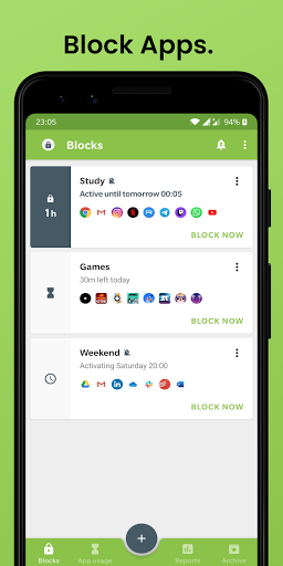 Block Apps & Sites | Wellbeing - Image screenshot of android app