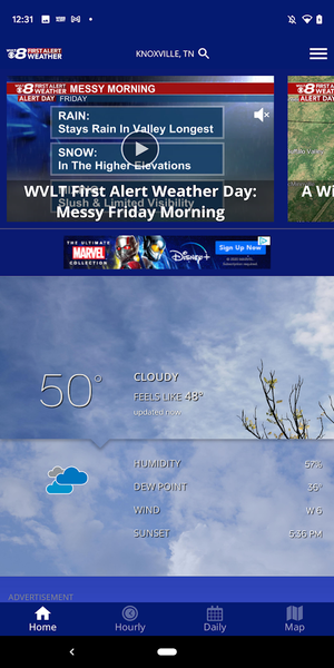 WVLT Weather - عکس برنامه موبایلی اندروید