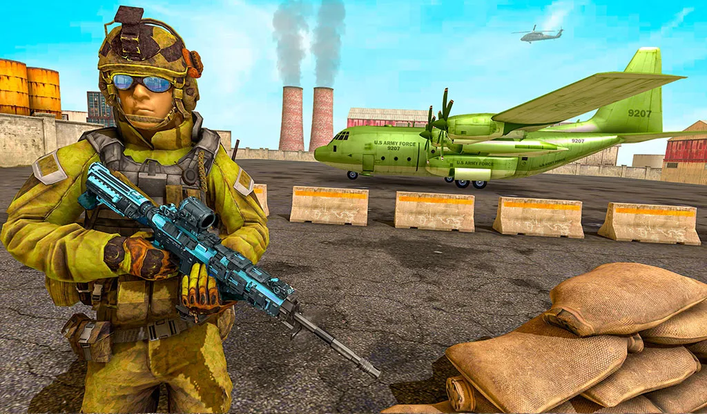 Mega Shooting: Sniper Strike - Gameplay image of android game