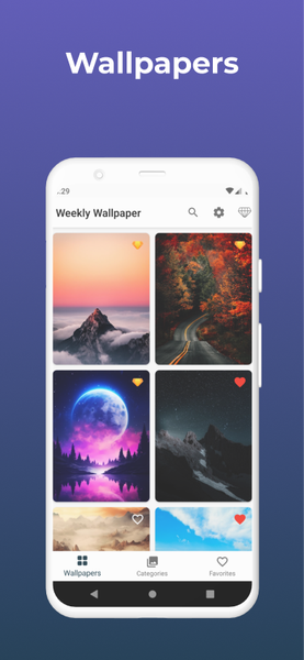 Weekly Wallpaper - عکس برنامه موبایلی اندروید