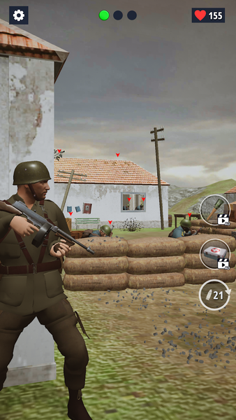 WW۲ Duty: FrontLine Zone - عکس بازی موبایلی اندروید