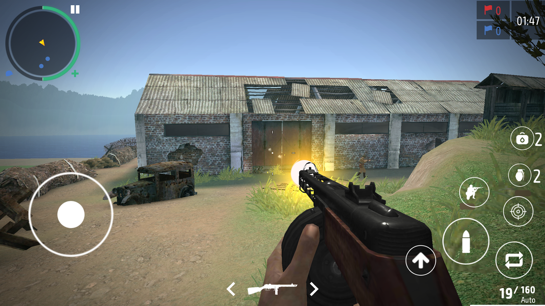 World War 2 Blitz war games - Image screenshot of android app