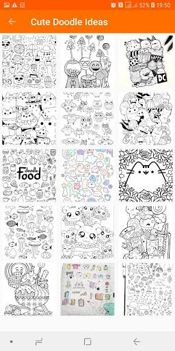 Cute Doodle Ideas - Image screenshot of android app