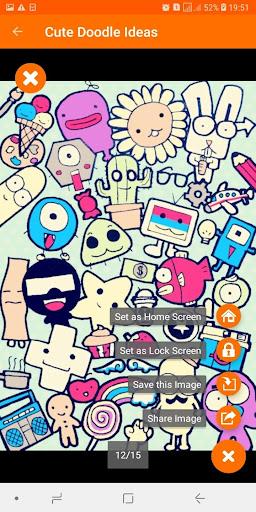 Cute Doodle Ideas - Image screenshot of android app