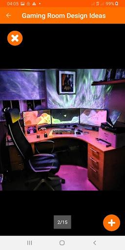 Gaming Room Setup Design Ideas - عکس برنامه موبایلی اندروید