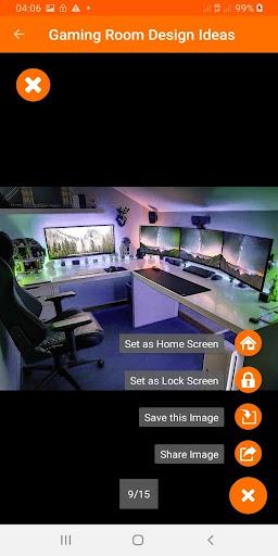 Gaming Room Setup Design Ideas - عکس برنامه موبایلی اندروید
