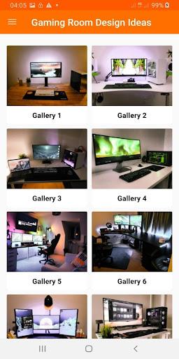 Gaming Room Setup Design Ideas - عکس برنامه موبایلی اندروید