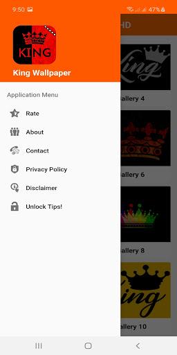 King Wallpaper Full HD - Image screenshot of android app