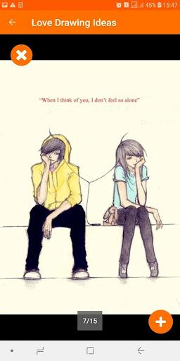 Love Drawing Ideas - Image screenshot of android app