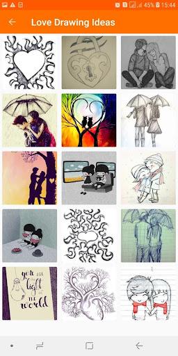 Love Drawing Ideas - Image screenshot of android app