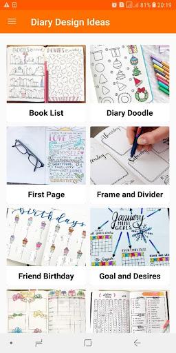 DIY Personal Diary Ideas - عکس برنامه موبایلی اندروید